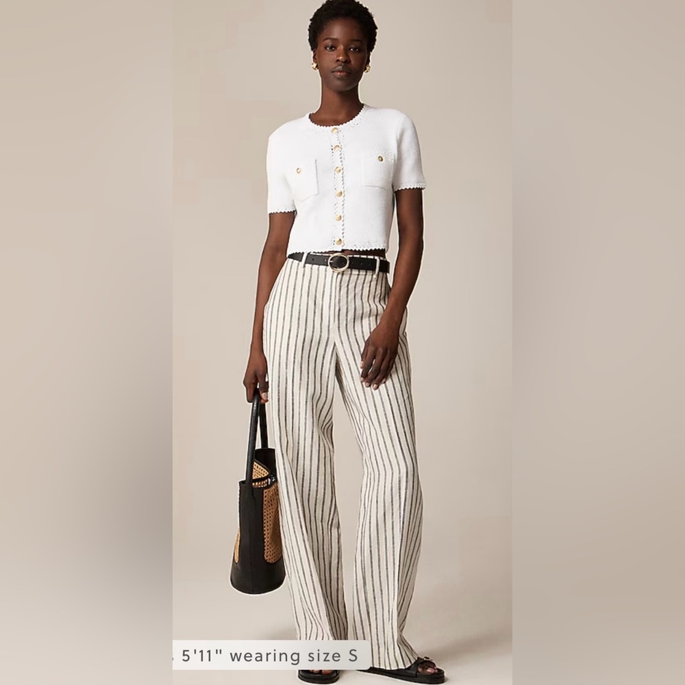 J.Crew Short-sleeve sweater lady jacket